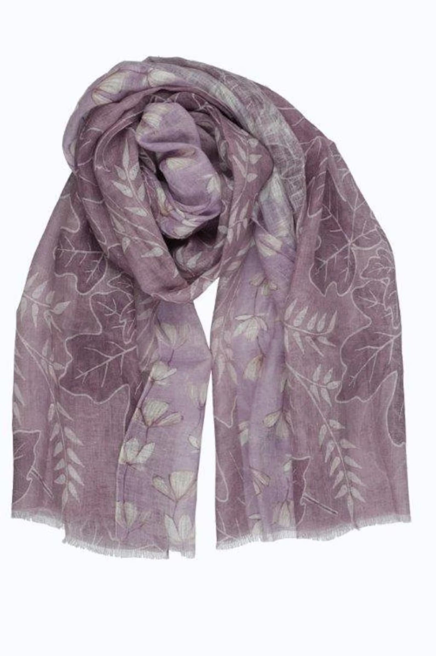 Tuscan Garden Linen Organic Travel Scarf / Wrap